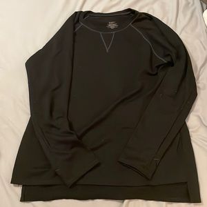 Cuddl Duds black sweater